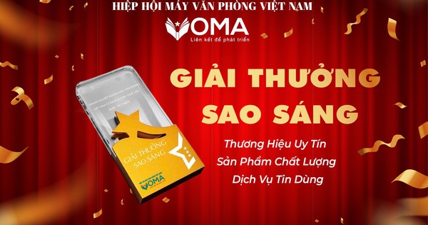 Giải thưởng Sao Sáng – Giải thưởng uy tín bệ phóng của ngành máy văn phòng Việt Nam - Ảnh 1.