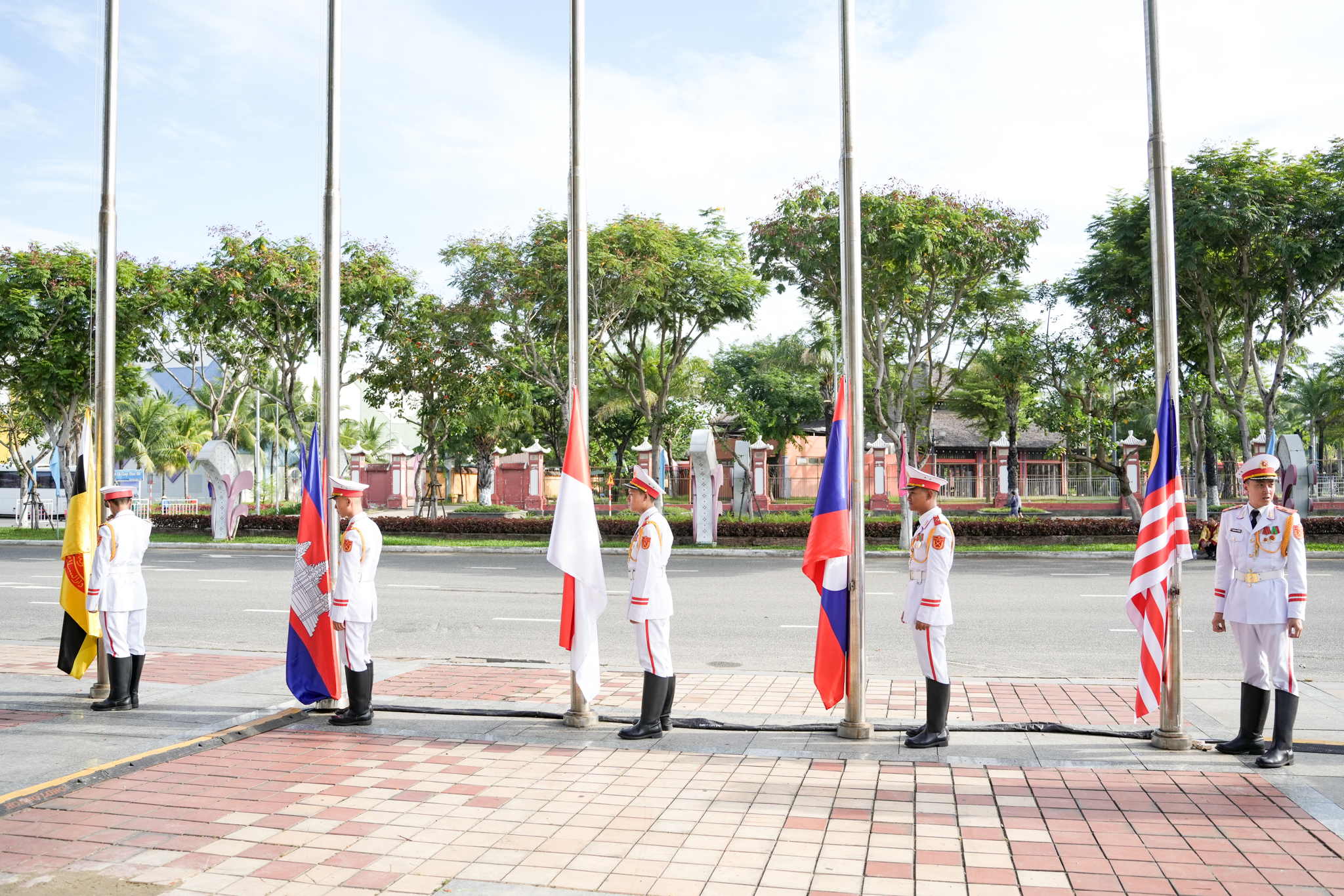 Lễ thượng cờ Đại hội Thể thao học sinh Đông Nam Á lần thứ 13 - Ảnh 6.