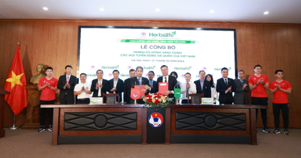 Herbalife gắn bó cùng các Đội tuyển bóng đá quốc gia Việt Nam - Ảnh 1.