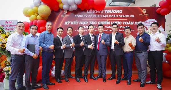 Sao Vàng Holdings ký kết hợp tác chiến lược toàn diện cùng Grand VN - Ảnh 1.