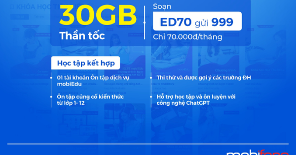 Có Mobiedu, êm ru &quot;gặt&quot; điểm 10 - Ảnh 1.