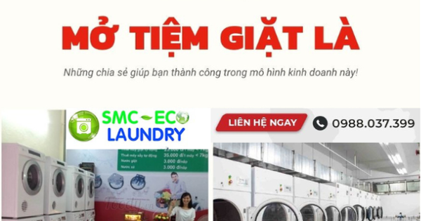 Tư vấn mở cửa hàng giặt sấy ở ngoại thành và các tỉnh cần đầu tư bao nhiêu? - Ảnh 1.