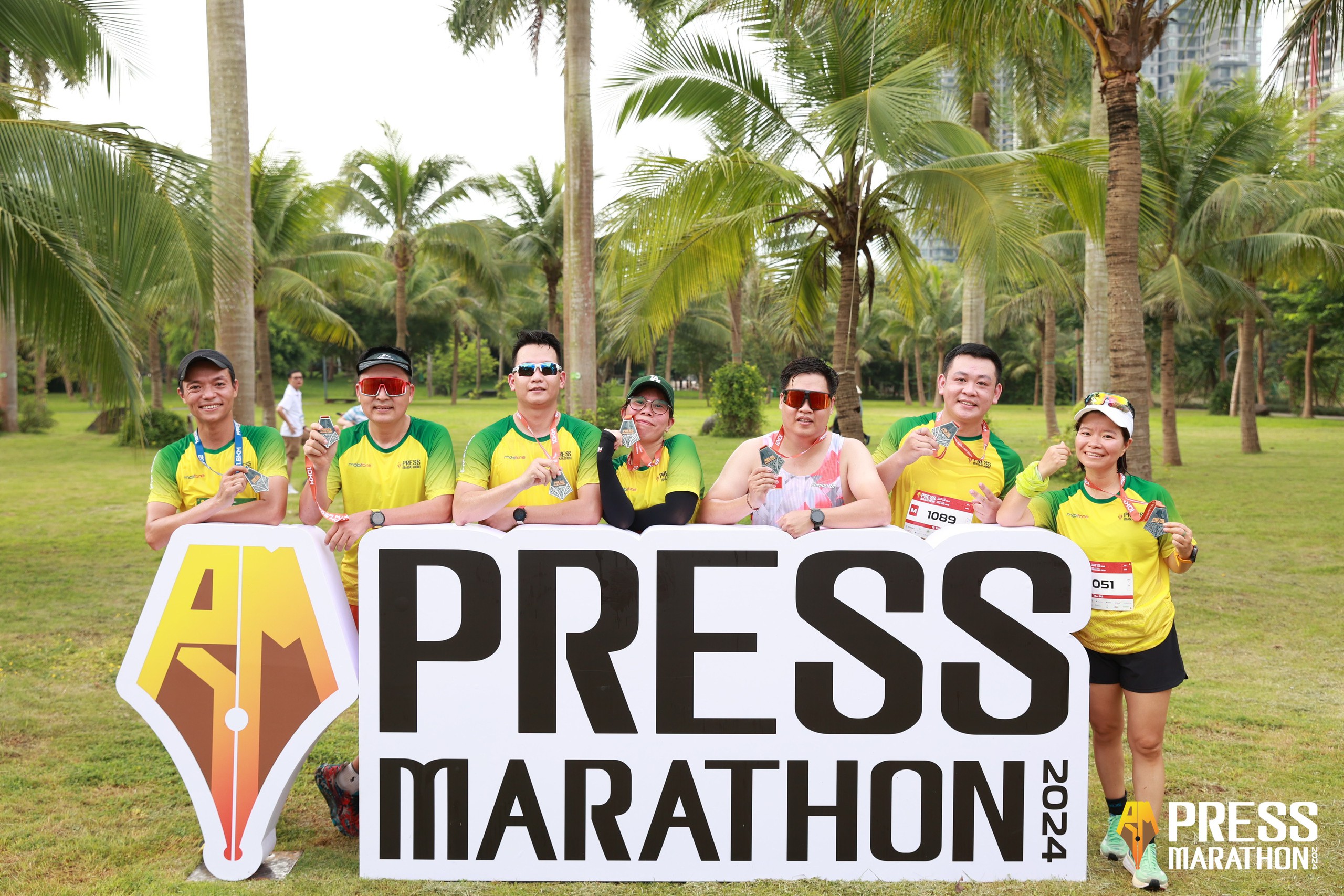 500 nhà báo, phóng viên tham gia giải chạy Press Marathon 2024 - Ảnh 17.