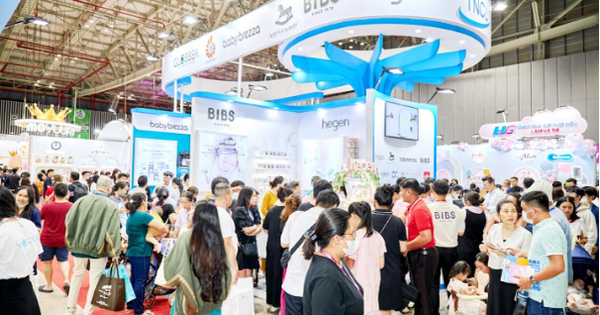 TNCL tạo sức hút lớn trong lần đầu tham dự Vietbaby Fair HCM 2024 - Ảnh 1.