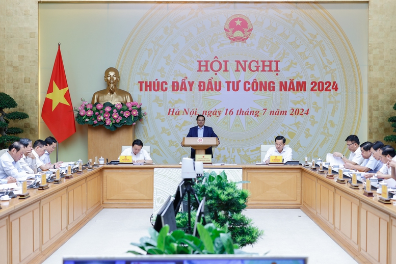 Thủ tướng: &quot;5 quyết tâm&quot;, &quot;5 bảo đảm&quot; để thúc đẩy giải ngân vốn đầu tư công - Ảnh 1.