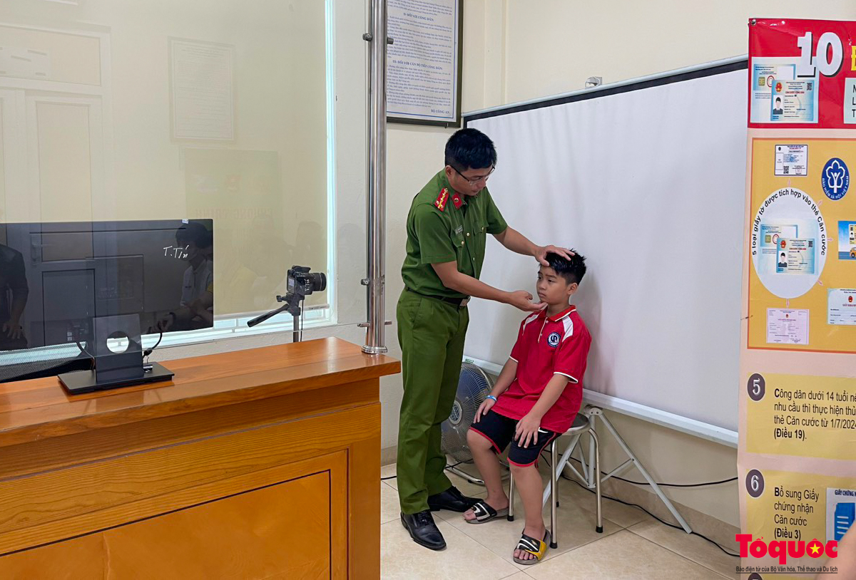 Quy trình cấp thẻ căn cước cho người dưới 6 tuổi ở Hà Nội - Ảnh 5.