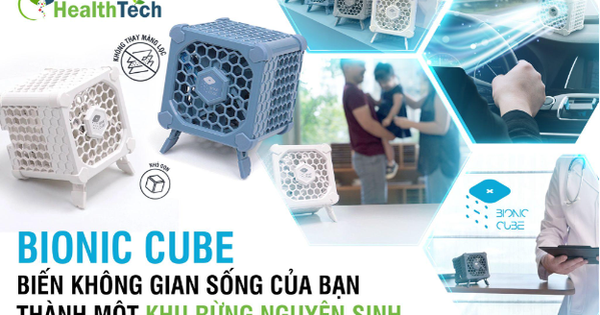 Bionic Cube - Biến không gian sống của bạn thành một khu rừng nguyên sinh - Ảnh 1.