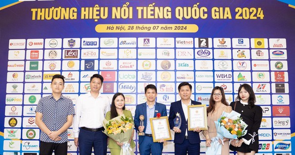 Intech Group lập cú đúp giải thưởng Thương hiệu nổi tiếng quốc gia 2024 - Ảnh 1.