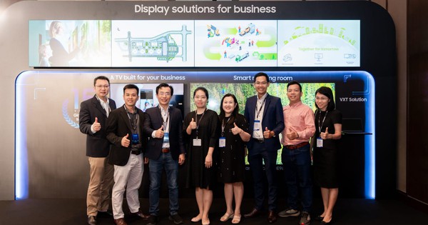 Nhiều giải pháp hiển thị tân tiến cho doanh nghiệp được giới thiệu tại hội thảo của Samsung - Ảnh 1.