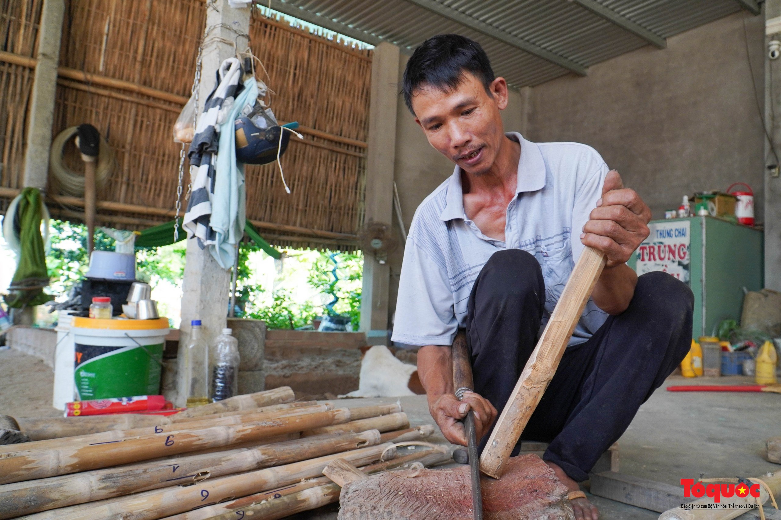 Khám phá nghề làm thúng chai “đi Tây” ở Phú Yên - Ảnh 5.