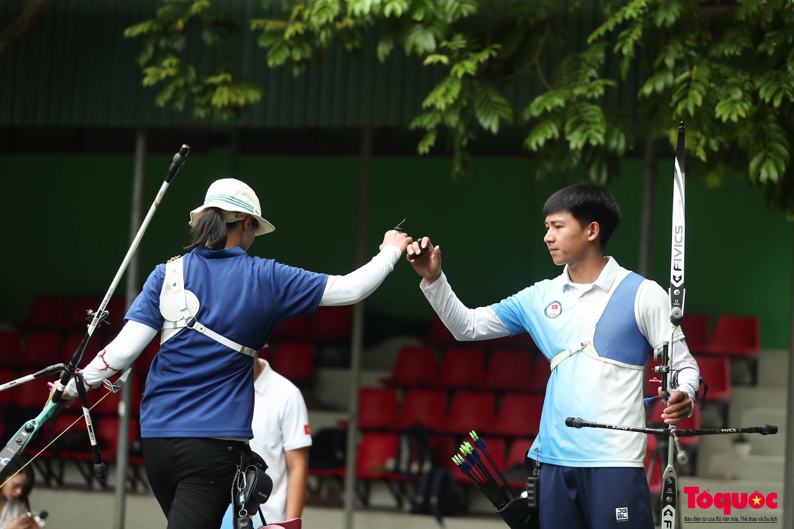 Bắn cung Việt Nam tích cực chuẩn bị kĩ lưỡng cho Olympic Paris 2024 - Ảnh 12.