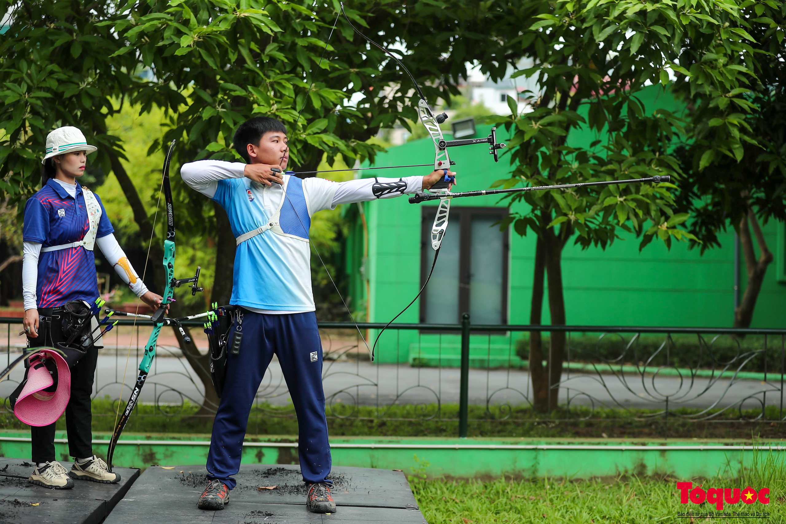 Bắn cung Việt Nam tích cực chuẩn bị kĩ lưỡng cho Olympic Paris 2024 - Ảnh 3.