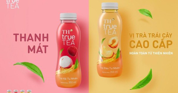 Sau thành công của dòng trà tự nhiên, TH true TEA tiếp tục chinh phục giới trẻ với hương vị trà trái cây mới