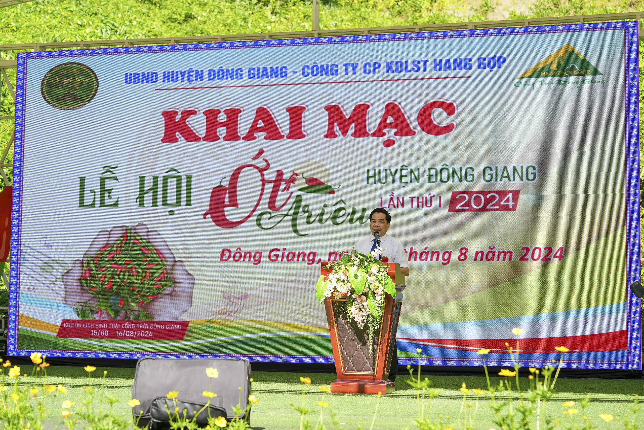 Numerosas actividades culturales y turísticas tienen lugar en el Festival del Chile de A Rieu - Foto 1. Nhiều hoạt động văn hóa, du lịch diễn ra tại Lễ hội ớt A Riêu - Ảnh 1.