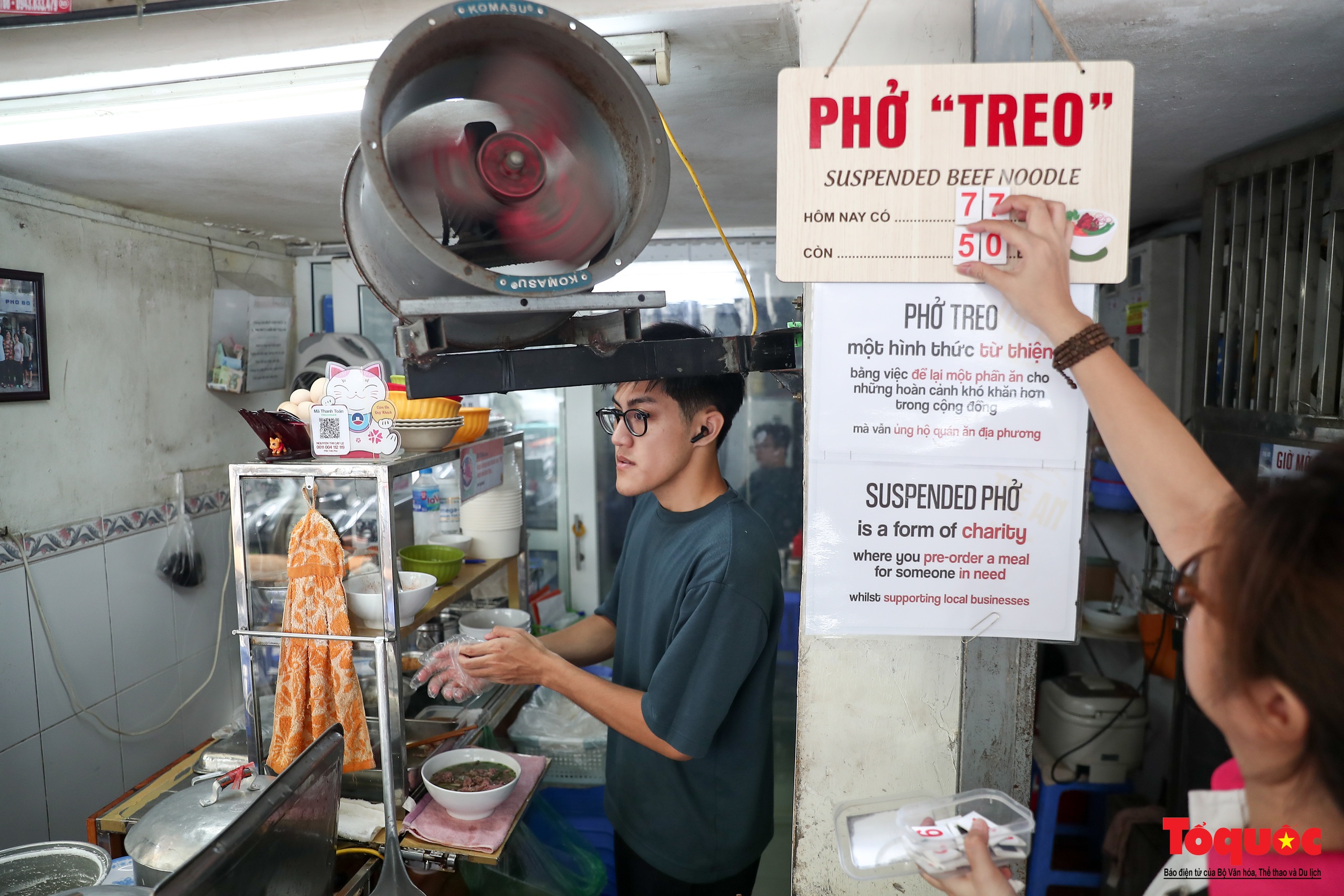 &quot;Phở Treo&quot; - Phở của sự tử tế - Ảnh 2.