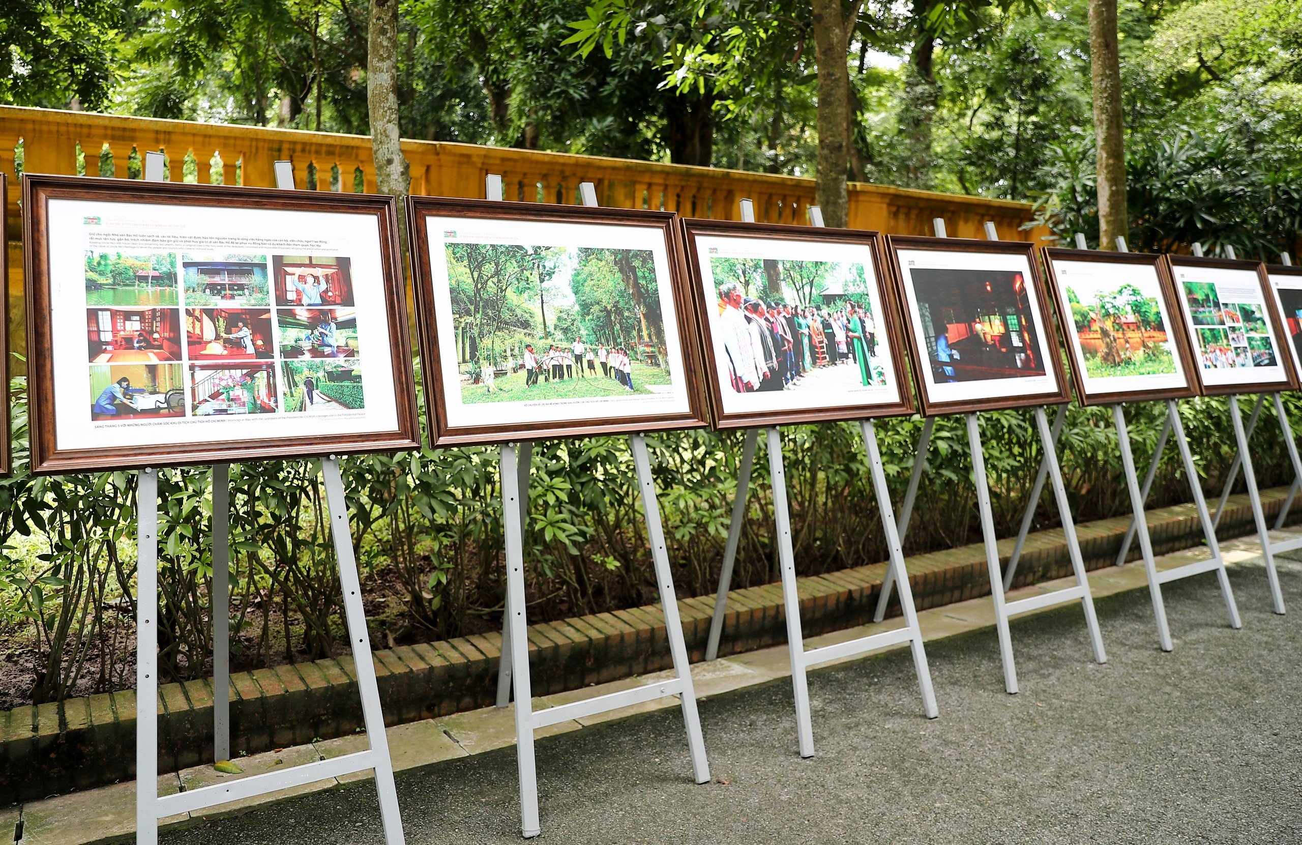 بیش از ۲۰۰ تصویر و سند درباره زندگی و کار روزمره رئیس جمهور هوشی مین در کاخ ریاست جمهوری - عکس ۴. Hơn 200 hình ảnh, tư liệu về cuộc sống đời thường, công việc của Chủ tịch Hồ Chí Minh tại Phủ Chủ tịch - Ảnh 4.