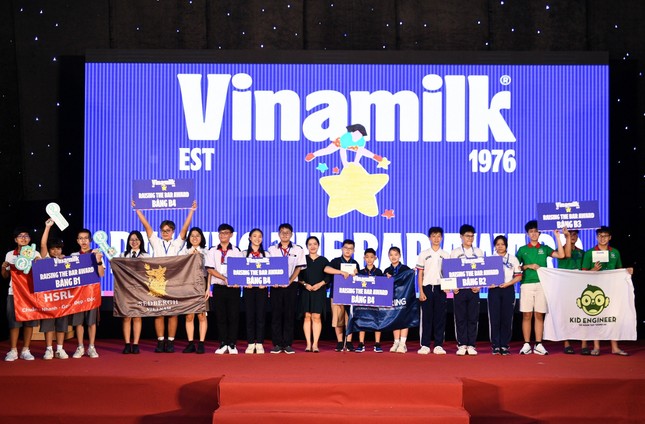 Vinamilk khích lệ tài năng trẻ về sáng tạo robot ứng dụng công nghệ vào phát triển bền vững - Ảnh 1.