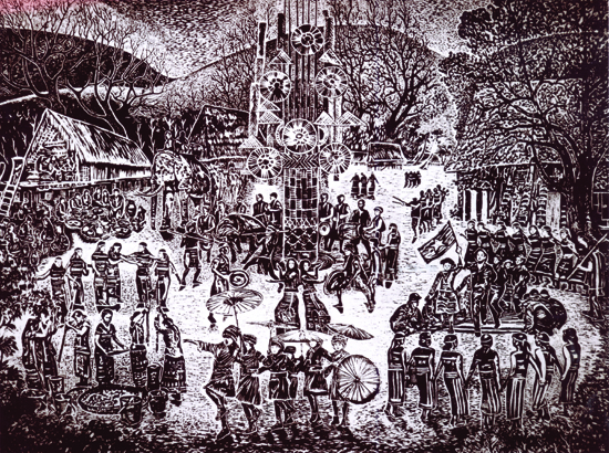 Triển lãm Tranh Đồ họa các nước ASEAN lần thứ 4 diễn ra trong tháng 12/2024 - Ảnh 1. Triển lãm Tranh Đồ họa các nước ASEAN lần thứ 4 diễn ra trong tháng 12/2024 - Ảnh 1.