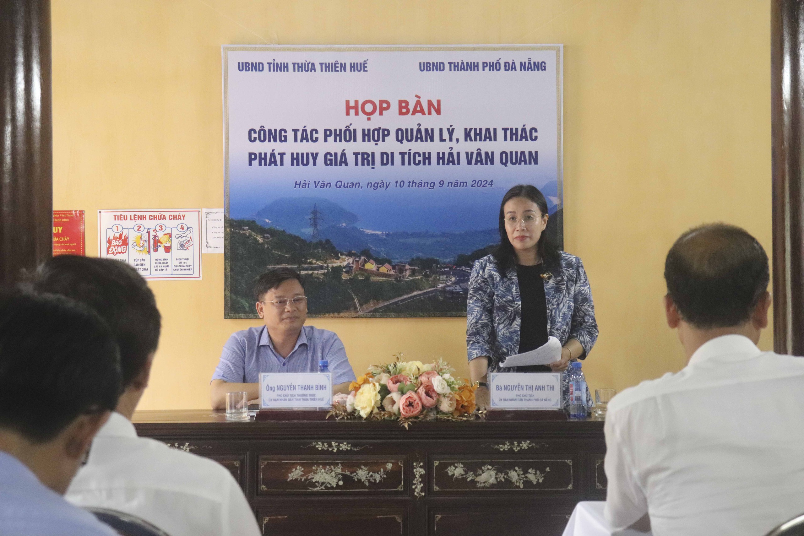 ផ្សព្វផ្សាយតម្លៃវត្ថុបុរាណ Hai Van Quan - រូបថត ១. Phát huy giá trị di tích Hải Vân Quan - Ảnh 1.