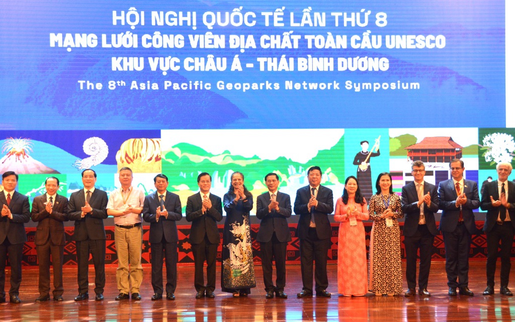 Khai mạc Hội nghị quốc tế lần thứ 8 Mạng lưới Công viên địa chất toàn cầu châu Á - Thái Bình Dương