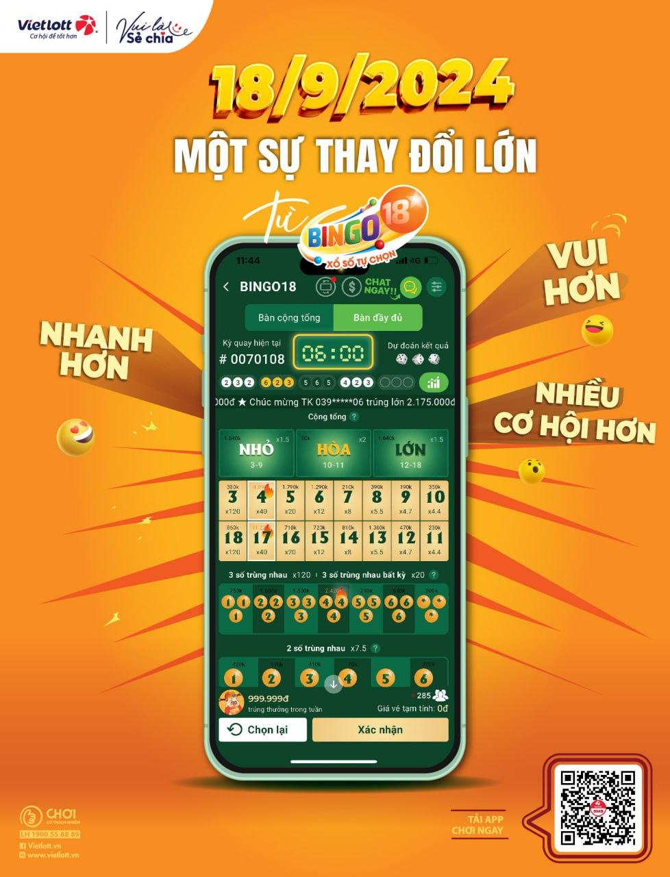 Chơi Bingo18 trên điện thoại nhanh hơn, vui hơn - Ảnh 1.