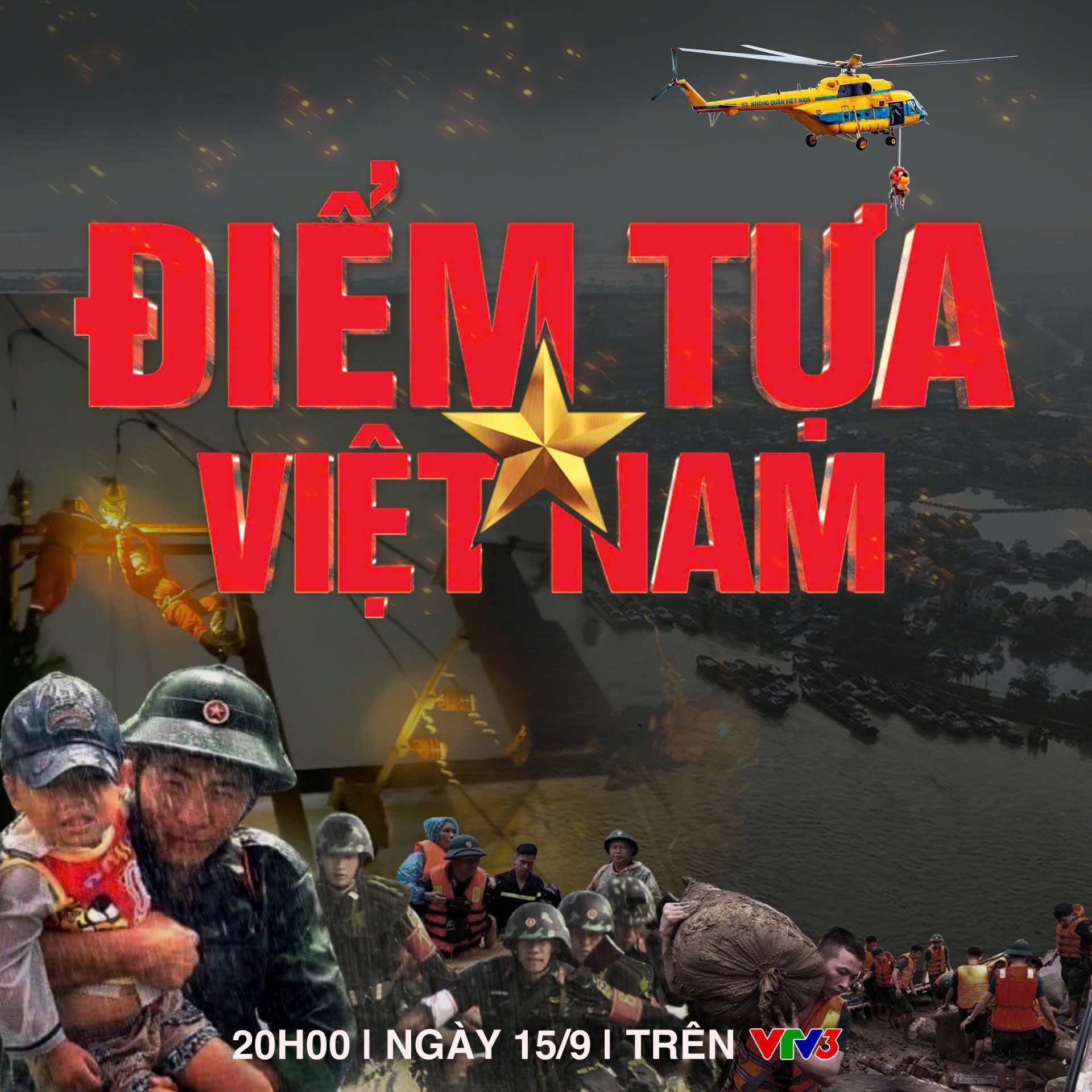 Poslechněte si skutečné příběhy z oka bouře a povodní v programu „Podpora Vietnamu“ – Foto 1. Lắng nghe những câu chuyện thực tế từ tâm bão, tâm lũ qua chương trình