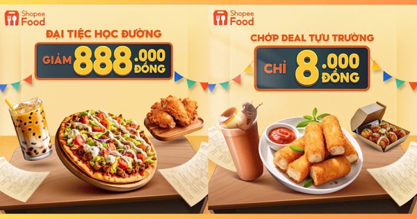 Khám phá “công thức” sạc năng lượng cho cả năm học cùng ShopeeFood