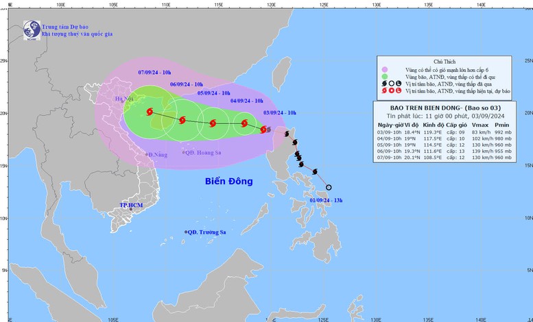 Thủ tướng chỉ đạo khẩn trương ứng phó bão số 3 - Ảnh 1.