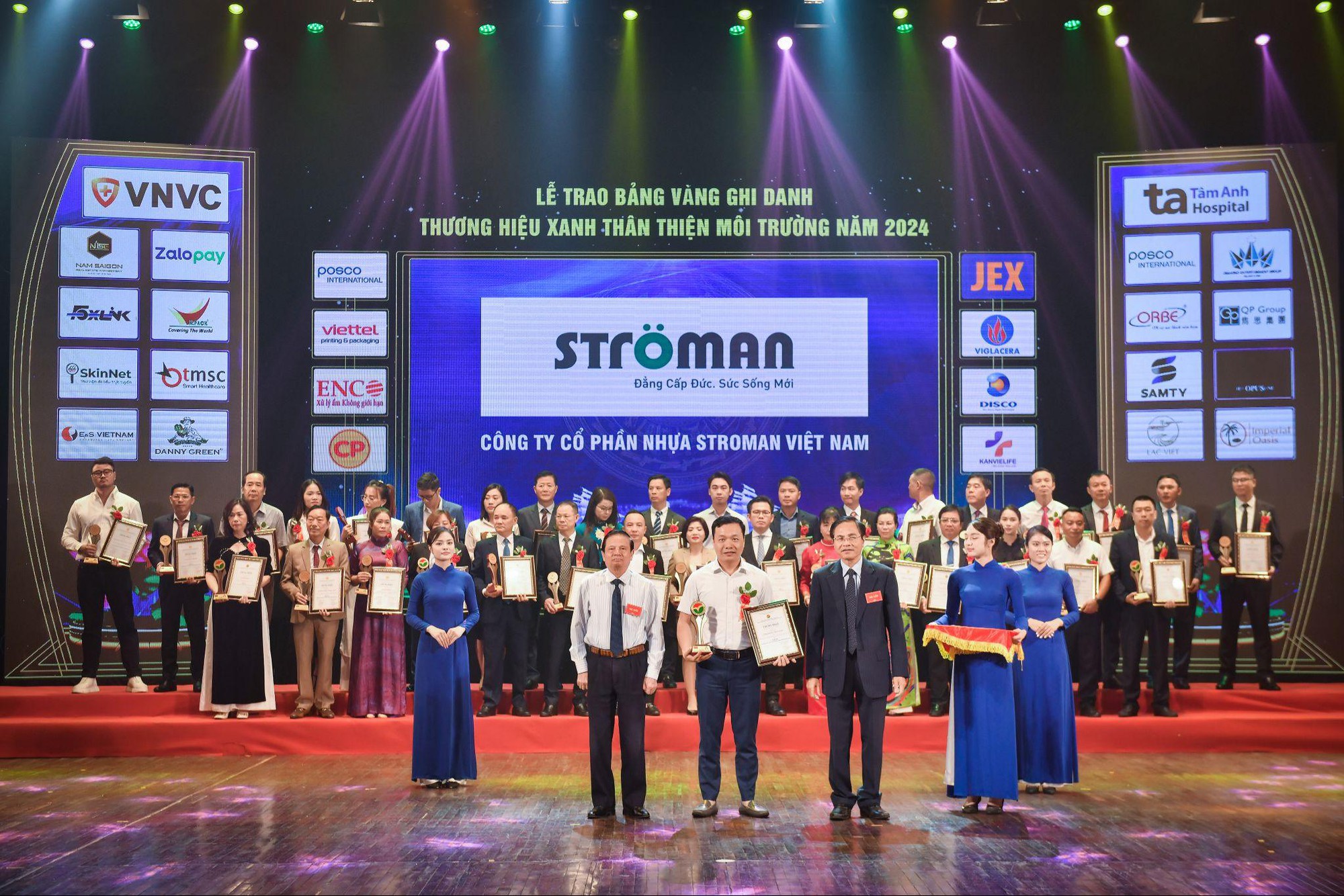 Ströman Việt Nam nằm trong top 20 thương hiệu xanh thân thiện với môi trường 2024 - Ảnh 1.