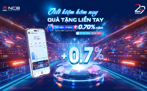 NCB tung "cơn mưa ưu đãi" mừng kỷ niệm 29 năm thành lập