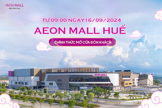 Top 6 điều khiến bạn “đắm say” AEON MALL Huế - Ảnh 1.