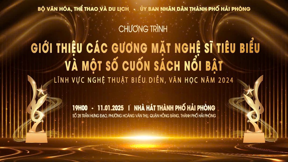 Bộ VHTTDL vinh danh nghệ sĩ tiêu biểu và một số cuốn sách nổi bật năm 2024 - Ảnh 1. Bộ VHTTDL vinh danh nghệ sĩ tiêu biểu và một số cuốn sách nổi bật năm 2024 - Ảnh 1.