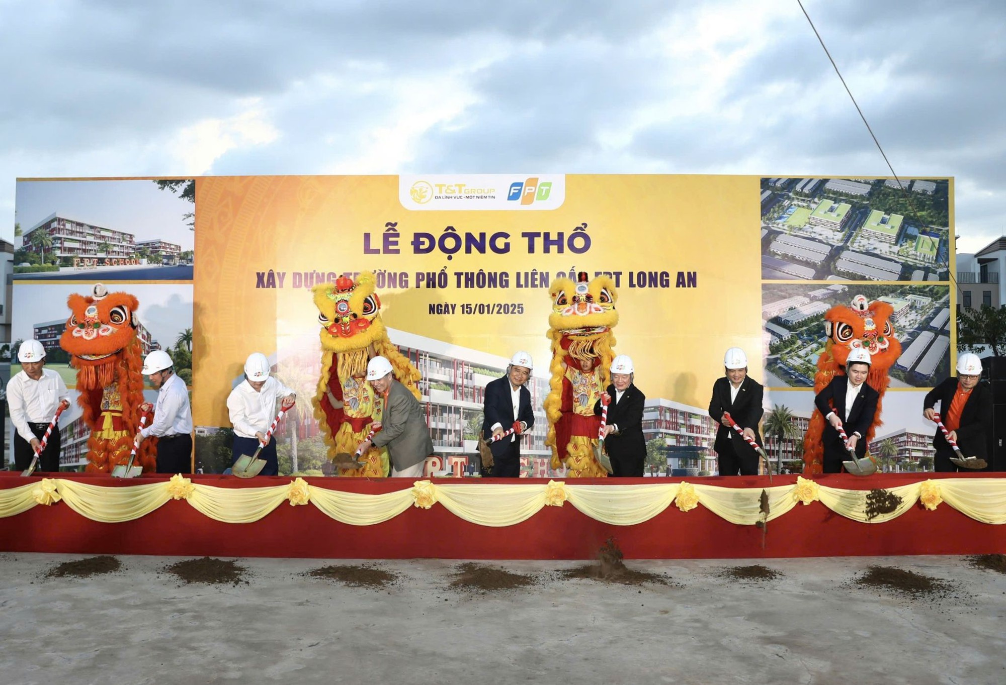 T&T Group đồng loạt khánh thành và triển khai xây dựng các công trình trọng điểm tại Long An - Ảnh 4.