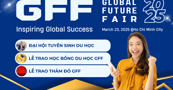 Global Future Fair gây bão cộng đồng du học sinh với học bổng và thảm đỏ