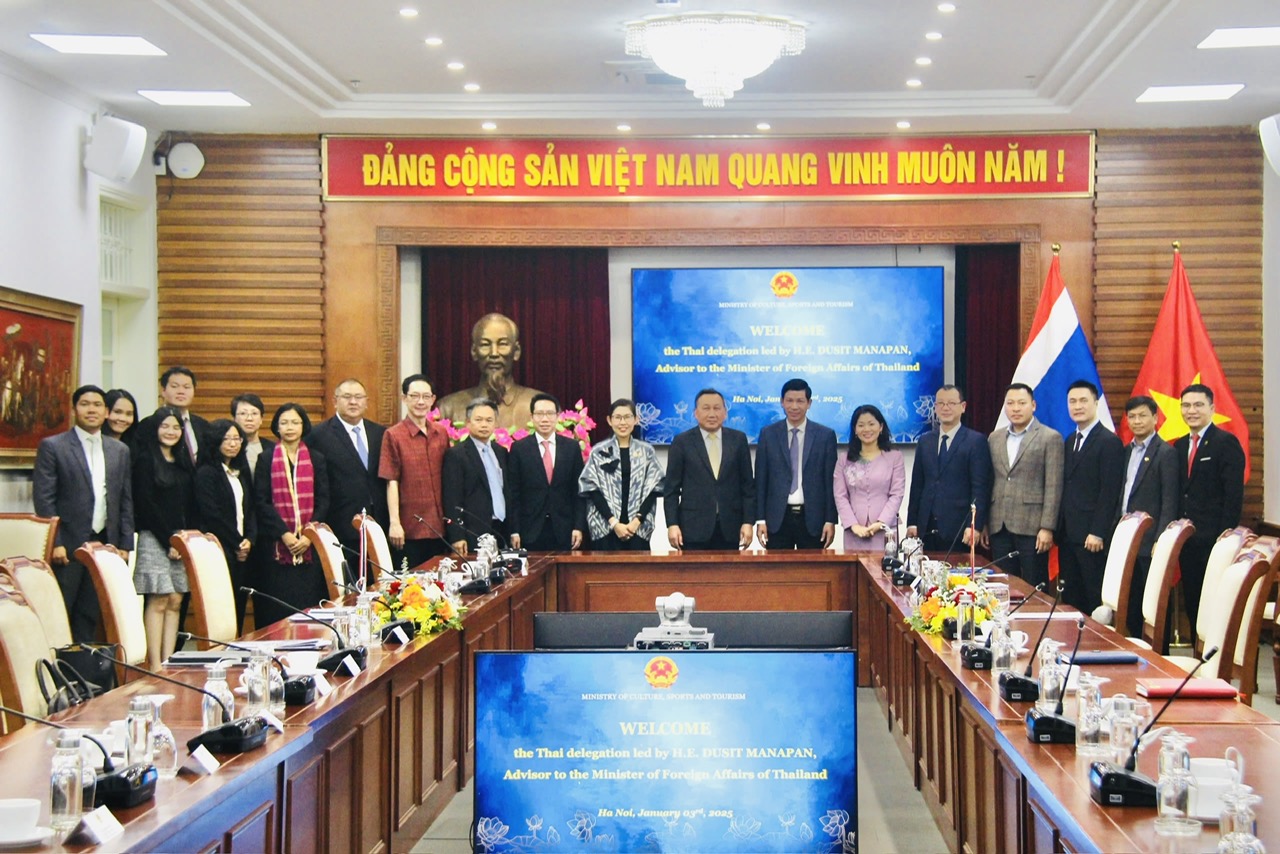 Tăng cường hợp tác văn hóa, thể thao, du lịch giữa Việt Nam- Thái Lan - Ảnh 5. Tăng cường hợp tác văn hóa, thể thao, du lịch giữa Việt Nam- Thái Lan - Ảnh 5.