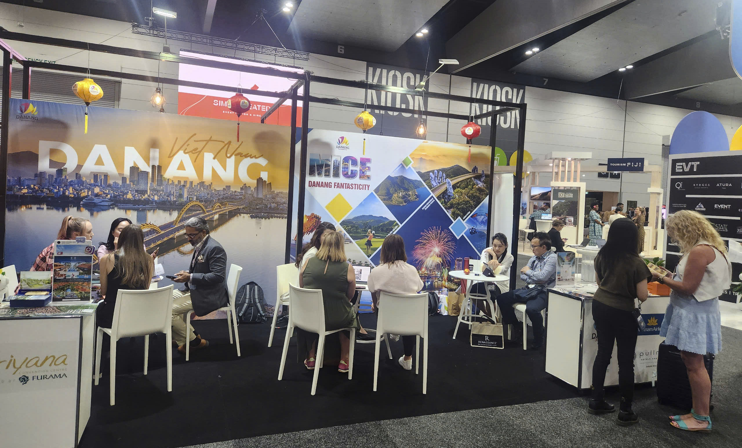Đà Nẵng kết nối, quảng bá du lịch tại hội chợ du lịch châu Á – Thái Bình Dương  - Ảnh 2. Đà Nẵng kết nối, quảng bá du lịch tại hội chợ du lịch châu Á – Thái Bình Dương  - Ảnh 2.