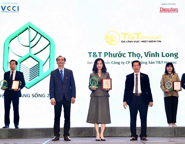 Dự án Khu dân cư Phước Thọ của T&T Group được vinh danh Dự án đáng sống 2024 - Ảnh 1.