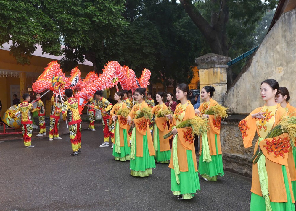 Chủ tịch nước Lương Cường dâng hương - khai xuân Ất Tỵ tại Hoàng thành Thăng Long - Ảnh 6.