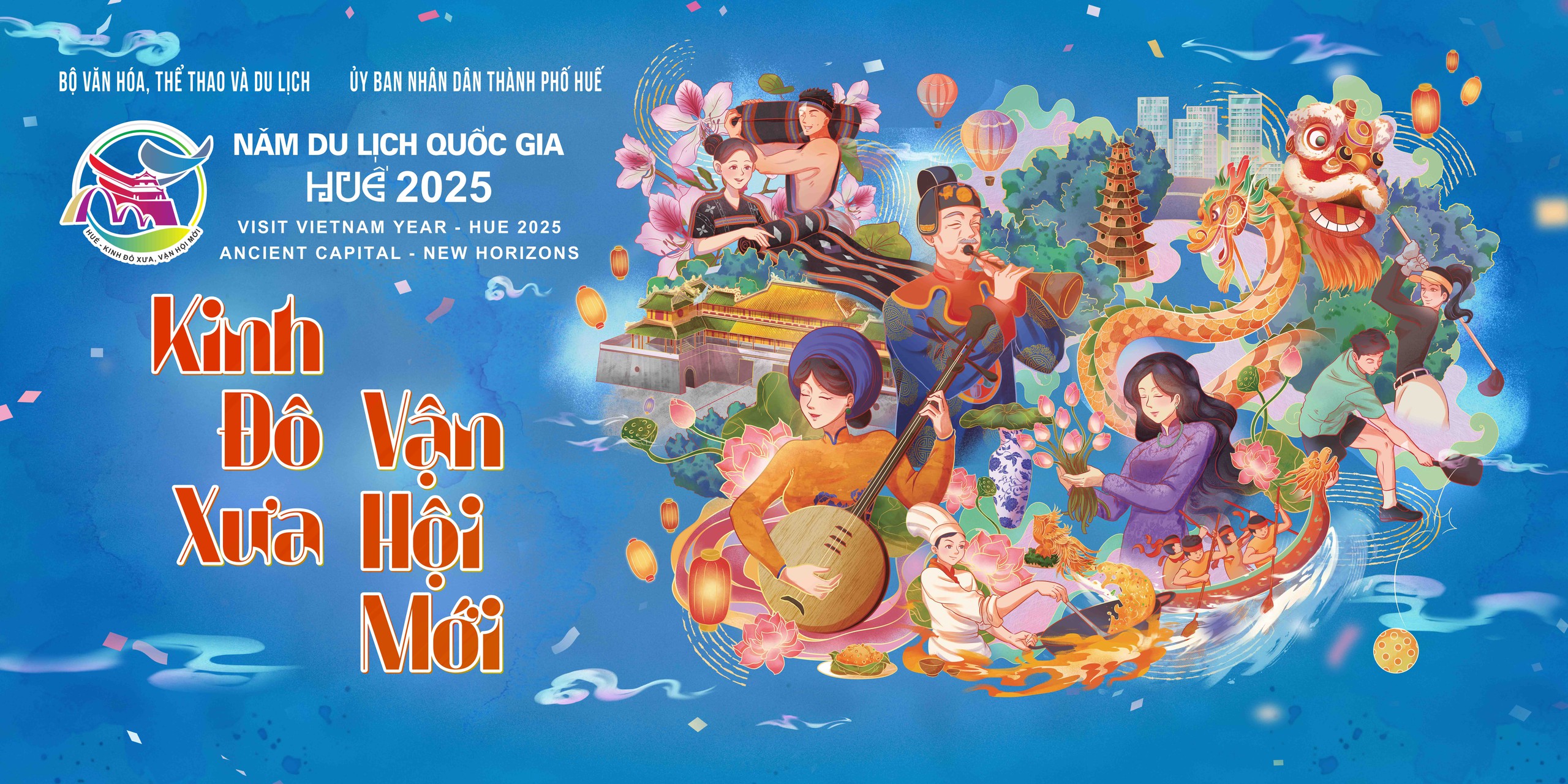 Công bố poster chính thức Năm Du lịch quốc gia Huế 2025 - Ảnh 1. Công bố poster chính thức Năm Du lịch quốc gia Huế 2025 - Ảnh 1.