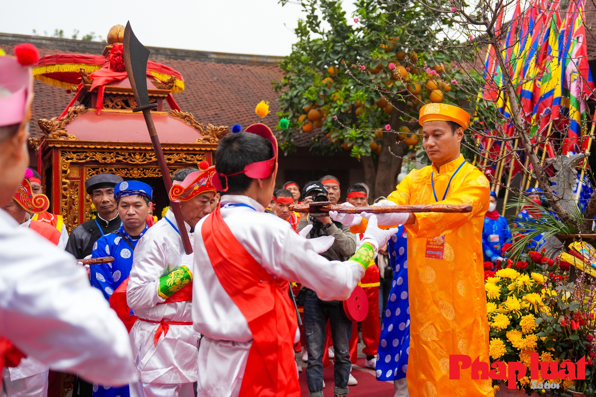 Lễ hội Đình Nhật Tân: Di sản văn hóa phi vật thể quốc gia, nơi hội tụ giá trị tâm linh và truyền thống - Ảnh 3.