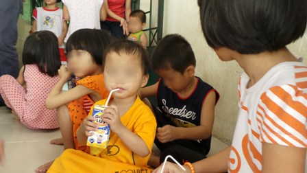 Trẻ em tại Trung tâm nuôi dưỡng bảo trợ trẻ em Linh Xuân (Thủ Đức, TPHCM)