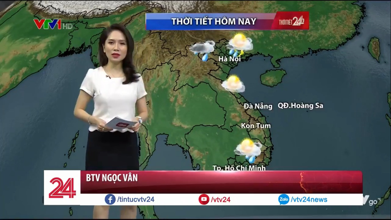 Dự báo thời tiết: Hà Nội và TP HCM chiều tối và đêm 10/6 có mưa bất chợt