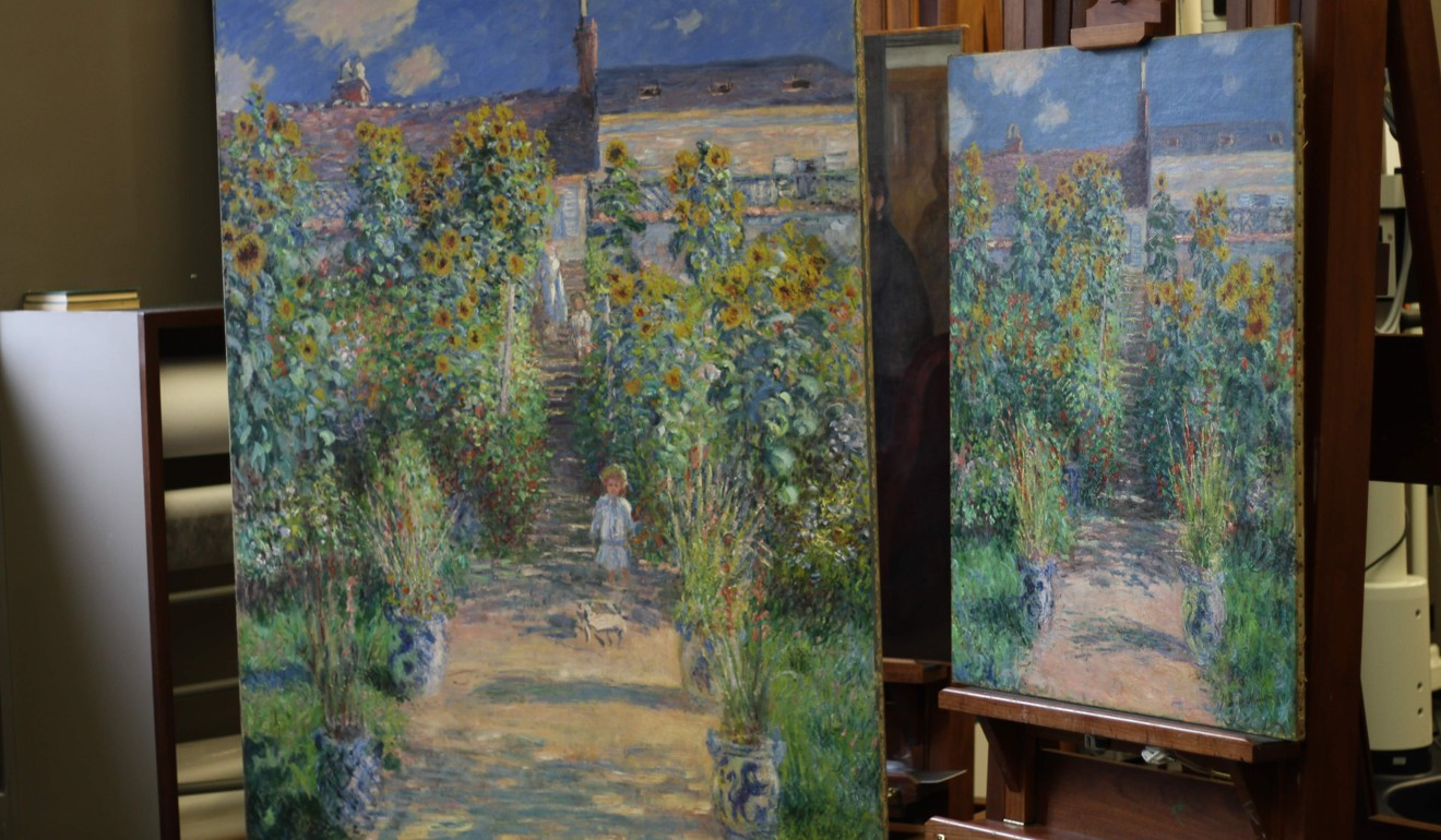 Monet: Hãy tưởng tượng mình đang đứng giữa một bức tranh đã được vẽ bởi Monet, với những dải nước lấp lánh và những bông hoa rực rỡ. Hãy để chìm đắm trong không gian màu sắc tuyệt đẹp này, và khám phá các chi tiết tinh tế của tác phẩm nghệ thuật nổi tiếng này.