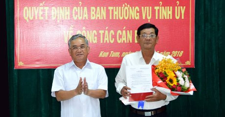 Thừa Thiên - Huế,Kon Tum,Bình Phước,Bắc Giang,Hà Tĩnh,Yên Bái,bổ nhiệm,nhân sự