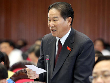 Đại biểu Quốc hội Nguyễn Bá Thuyền chất vấn Chánh an TAND Tối cao vụ án oan ngồi thù 10 năm