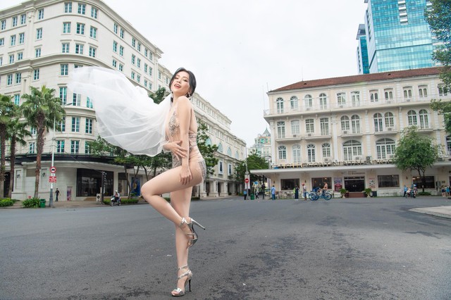 Sao Việt chụp ảnh cưới phản cảm bị đánh giá là “rẻ tiền” - Ảnh 3.