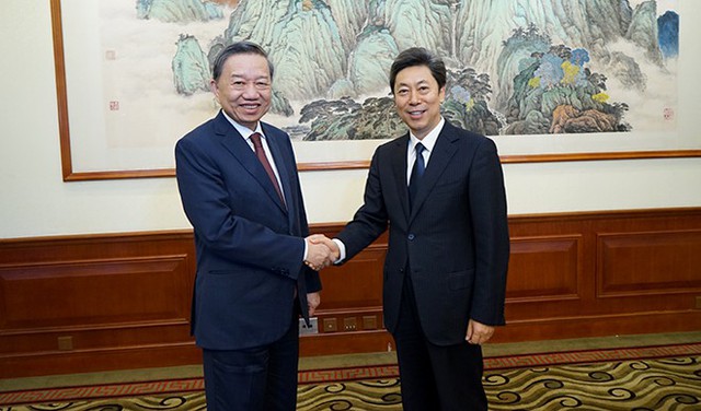 Bộ Trưởng Tô Lâm hội kiến, làm việc với các lãnh đạo cấp cao Trung Quốc - Ảnh 3.