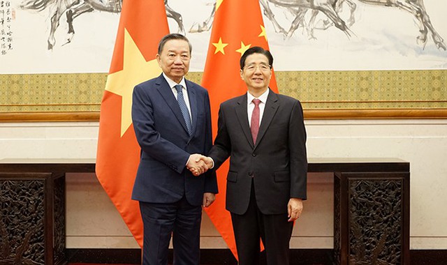 Bộ Trưởng Tô Lâm hội kiến, làm việc với các lãnh đạo cấp cao Trung Quốc - Ảnh 2.