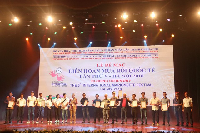 Bế mạc Liên hoan Múa rối Quốc tế lần thứ V – Hà Nội 2018 - Ảnh 2.