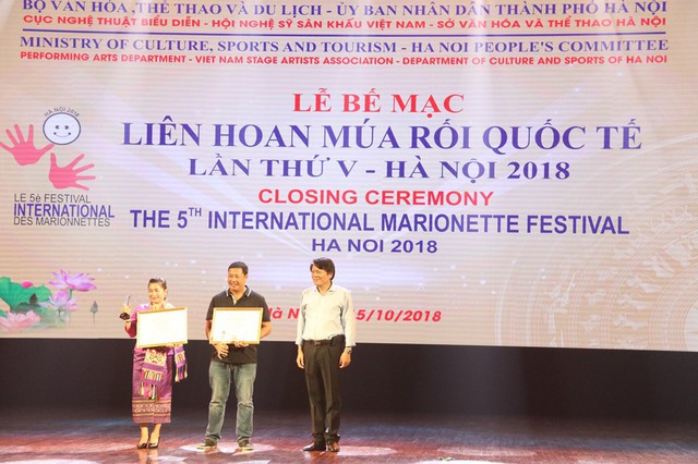 Bế mạc Liên hoan Múa rối Quốc tế lần thứ V – Hà Nội 2018 - Ảnh 3.